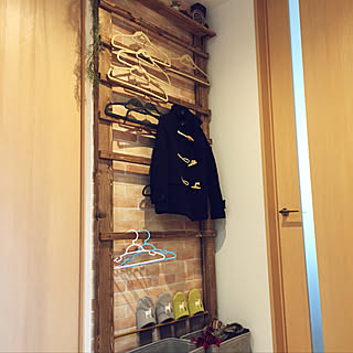 コートハンガー ディアウォールのインテリア実例 Roomclip ルームクリップ