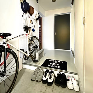Diy 自転車スタンドのインテリア 手作りの実例 Roomclip ルームクリップ