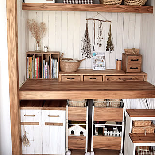 部屋全体/DIY/和室/ナチュラル/かご...などのインテリア実例 - 2017-08-12 17:31:25