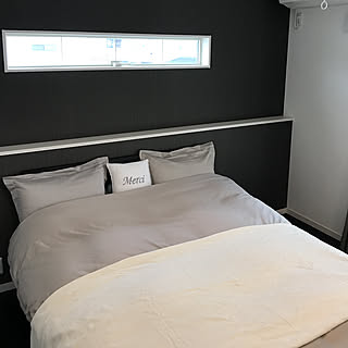 ベッド周り/寝室/カメラマーク消し/ニトリのインテリア実例 - 2017-10-24 13:42:05