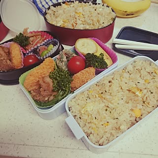 キッチン/フォロワーの皆様に感謝です♫/イイね!押し逃げお許しください。/RCの出会いに感謝♡/娘のお弁当♡...などのインテリア実例 - 2017-03-30 06:43:39