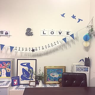 モロッコタイル柄 絵を飾るのが好き のインテリア実例 Roomclip ルームクリップ