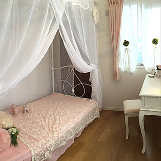 天蓋付きベッドのインテリア実例 Roomclip ルームクリップ