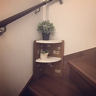 Diy コーナーラックのインテリア 手作りの実例 Roomclip ルームクリップ