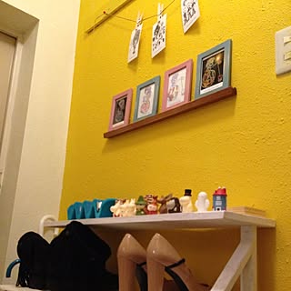 ペンキ 黄色の壁のインテリア実例 Roomclip ルームクリップ ペンキ 黄色の壁のインテリア実例 Roomclip ルームクリップ