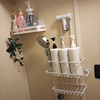 よごれにくくさびにくいシャワーラックのインテリア実例 Roomclip ルームクリップ