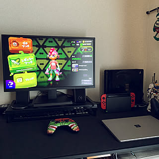 Pcデスク ゲーム機収納のインテリア実例 Roomclip ルームクリップ