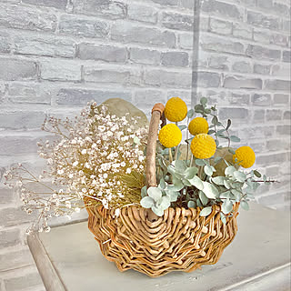 ユーカリドライ ドライフラワーアレンジのインテリア実例 Roomclip ルームクリップ