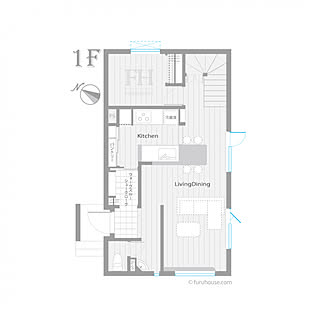 間取り図 型キッチンのインテリア実例 Roomclip ルームクリップ 間取り図 型キッチンのインテリア実例 Roomclip ルームクリップ