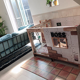 犬ゲージdiyのインテリア 手作りの実例 Roomclip ルームクリップ