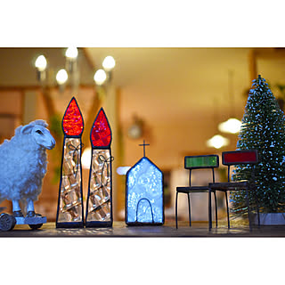 教会/椅子/キャンドル/クリスマス/ガラス雑貨...などのインテリア実例 - 2019-12-08 07:03:33