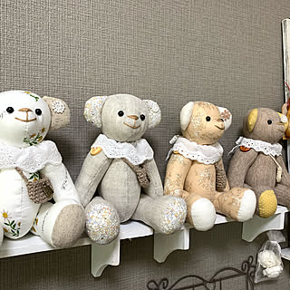 ミニくま ハンドメイドのインテリア実例 Roomclip ルームクリップ
