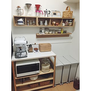 エスプレッソマシンのインテリア実例 Roomclip ルームクリップ