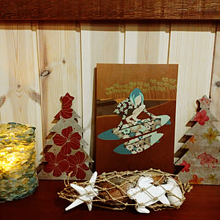 棚/クリスマスデコ/サーファーズハウスのクリスマス/サーファーズハウス/海が見える家...などのインテリア実例 - 2017-12-21 02:29:09