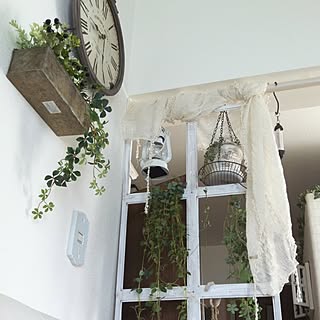 リビング/DIY/窓枠/COVENT GARDEN/フェイクグリーン...などのインテリア実例 - 2013-08-05 08:38:13