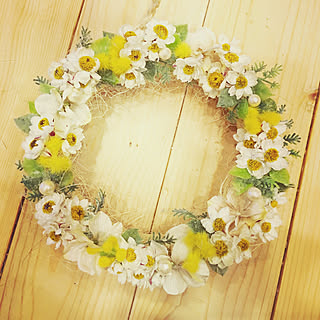 花かんざしのリースのインテリア実例 Roomclip ルームクリップ