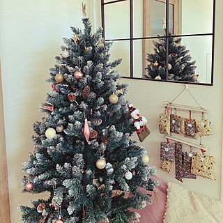 クリスマスツリー/100均/DIY/IKEA/リビングのインテリア実例 - 2022-12-06 12:03:04