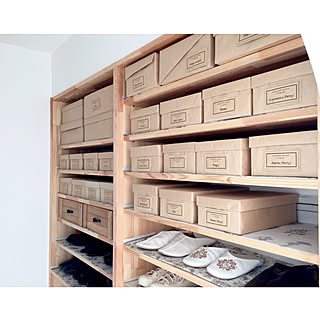 玄関/入り口/靴収納/シューズクローク/シューズボックスリメイクのインテリア実例 - 2017-03-27 19:03:24