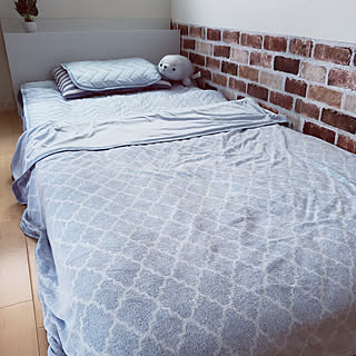 ベッド周り/HOME COORDY/ホームコーディ/HOME COORDY COLD/コールド寝具...などのインテリア実例 - 2019-06-23 17:10:38