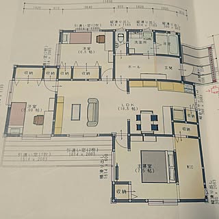 部屋全体/マイホーム/記録用/平屋暮らし/日本家屋...などのインテリア実例 - 2017-04-11 12:16:55