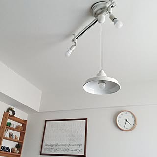 壁/天井/LED電球/ホーローライト/ペンダントライト/ダクトレール...などのインテリア実例 - 2016-02-12 21:28:36