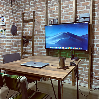 Pcモニターのインテリア実例 Roomclip ルームクリップ