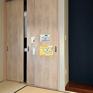 3枚連動引戸のインテリア実例 Roomclip ルームクリップ