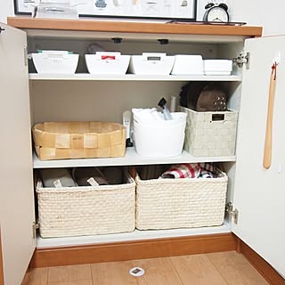 玄関/入り口/収納/整理収納部/100均/ダイソー...などのインテリア実例 - 2014-06-07 09:48:57