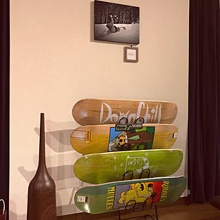 スケートボードラックのインテリア実例 Roomclip ルームクリップ