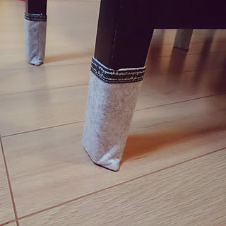 100均 イス脚カバーのインテリア実例 Roomclip ルームクリップ