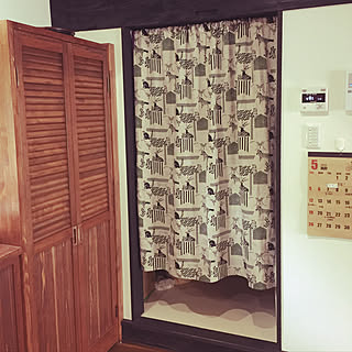 目隠し パントリーのインテリア実例 Roomclip ルームクリップ