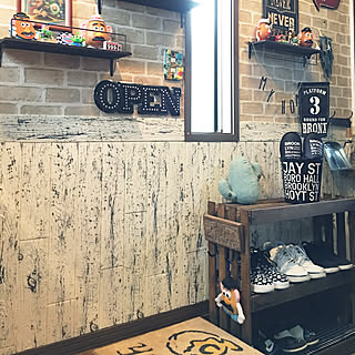 玄関/入り口/いいね!ありがとうございます◡̈♥︎/トイストーリー★/大切に飾るね❤️/RCの出会いに感謝♡...などのインテリア実例 - 2017-09-08 08:29:13