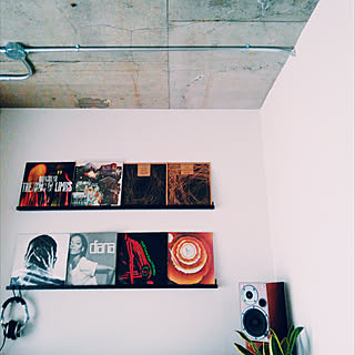 レコードジャケットのインテリア実例 Roomclip ルームクリップ