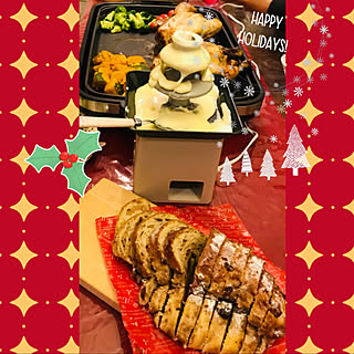 手作り好き♡/手作りシュトーレン/シュトーレン/チーズフォンデュタワー/チーズフォンデュ...などのインテリア実例 - 2019-12-25 07:10:02