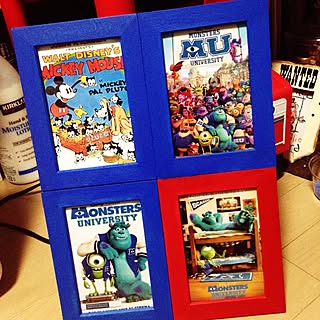 ディズニー アクリル絵の具のおしゃれなインテリア 部屋 家具の実例 Roomclip ルームクリップ