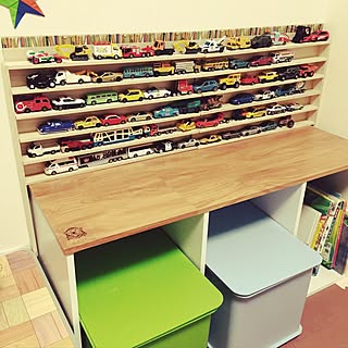 セリア トミカ棚のインテリア実例 Roomclip ルームクリップ