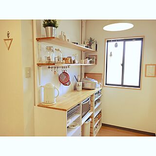 食器棚DIYのインテリア・手作りの実例 ｜ RoomClip（ルームクリップ）