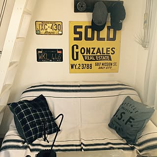 ベッド周り/SOPHNET./uniform experiment/Sign Board/PUEBCO...などのインテリア実例 - 2015-03-31 21:51:02