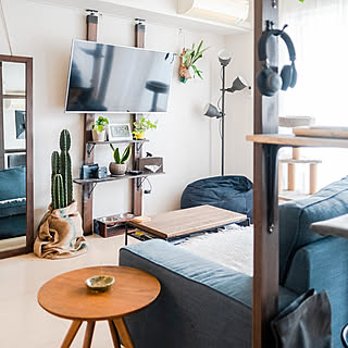 広いワンルームのインテリア実例 Roomclip ルームクリップ