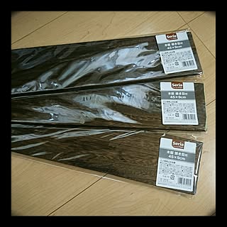 玄関/入り口/セリア/木板焼き目付/セリア新商品♡/いいね&フォロー押し逃げごめんなさい...などのインテリア実例 - 2017-06-01 14:03:38