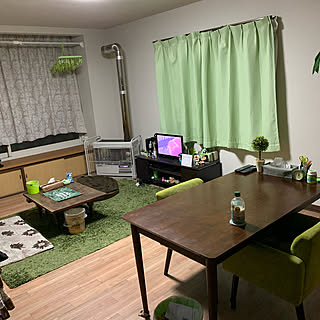 観葉植物/一人暮らし/フェイクグリーン/汚部屋改造計画/生活感たっぷり...などのインテリア実例 - 2019-11-10 01:23:18
