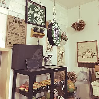 スタバマークのインテリア実例 Roomclip ルームクリップ