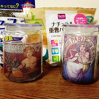 机/デコパージュ/ミュシャ/アンティーク/ダイソーのインテリア実例 - 2016-12-12 00:11:34