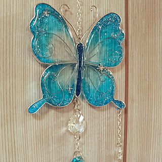 青い蝶のインテリア実例 Roomclip ルームクリップ