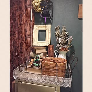 バス/トイレ/飾るように暮らす/パンチのある物作りを目指す!/賃貸でも楽しく♪/アンティーク風...などのインテリア実例 - 2017-03-13 00:08:47