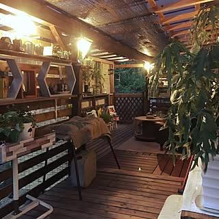 玄関/入り口/いつもいいねやコメありがとうございます♡/いいね!押し逃げばかりでごめんなさい。/ウッドデッキ DIY/DIY...などのインテリア実例 - 2017-06-30 19:26:13