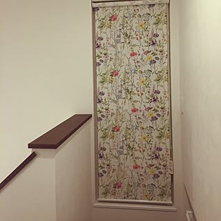 ロールスクリーン 花柄のインテリア実例 Roomclip ルームクリップ