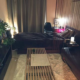 部屋全体 ストリングカーテンのインテリア実例 Roomclip ルームクリップ