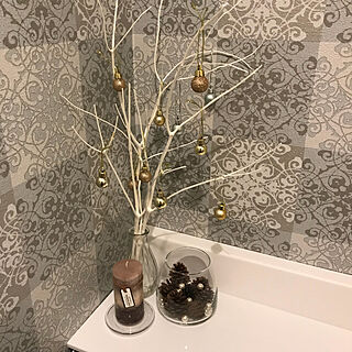 クリスマス 白い枝のインテリア実例 Roomclip ルームクリップ