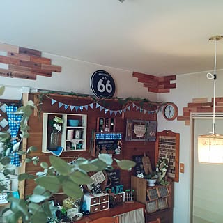部屋全体/モニター初当選♥/ウッドタイル/内装材大問屋/RCだいすき!...などのインテリア実例 - 2017-07-18 21:08:06